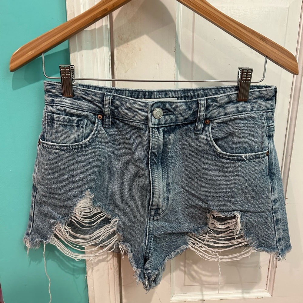 Pacsun Distressed Denim Shorts